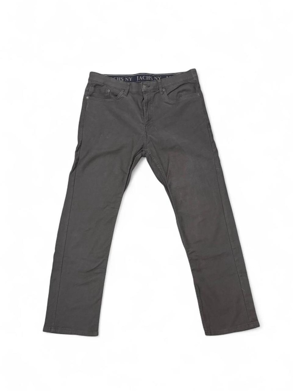 JACHS NY Charcoal Gray Slim Straight Jeans 34x30